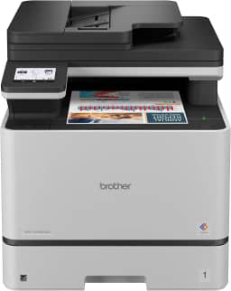 Brother MFC-L8730CDW Impressora multifuncional a laser colorida empresarial com impressão duplex, digitalização, cópia, rede sem fio e recursos avançados de segurança