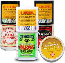 Kit S.O.S Top Beauty Cuidados Diários para Unhas e Cutículas - 4 itens