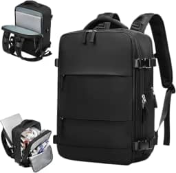 Mochila Viagem Avião Low Cost Compartimento Para Sapatos Compartimento Para Notebook Usb Bolso Para Objetos úmidos