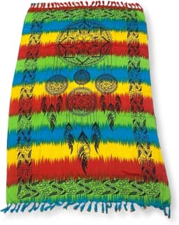 Canga de Praia Poliéster Estampa Filtro dos Sonhos Colorida