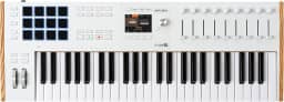 ARTURIA Keylab 49 Mk3 Branco — Controlador De Teclado Usb Midi De 49 Teclas Com Software Analog Lab Pro Incluído