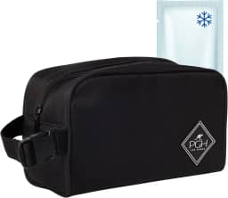 Lancheira Bolsa Térmica Adulto ou Infantil Pequena com Gelo Reutilizável incluso, PGH Snacker