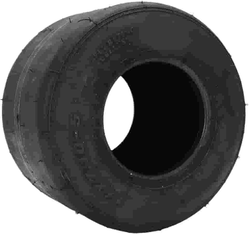 Diydeg 11x7.10-5 Pneu Sem Câmara de Câmara, Pneus de Borracha de Borracha de 5 Polegadas, Pneu Composto de Cortador de Grama Inflável, Pneus de Estrada de Chuva para Ir Kart