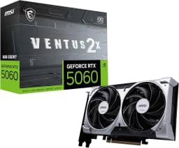 MSI GeForce RTX 5060 Ventus 2X OC (8GB GDDR7/PCI Express 5.0/2535MHz/28000MHz)