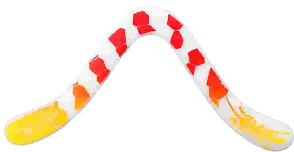 Technic Gecko Decorated Boomerang – fantástico boomerang para iniciantes para idades acima de 8 anos de idade.