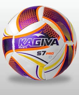 Bola Society Kagiva S7 Profissional Macia Tamanho Padrão Oficial Futebol Grama Sintética - Original