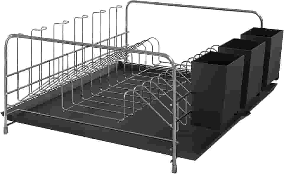 Escorredor de Louças Bali c/Bandeja e Porta Talheres, Stolf