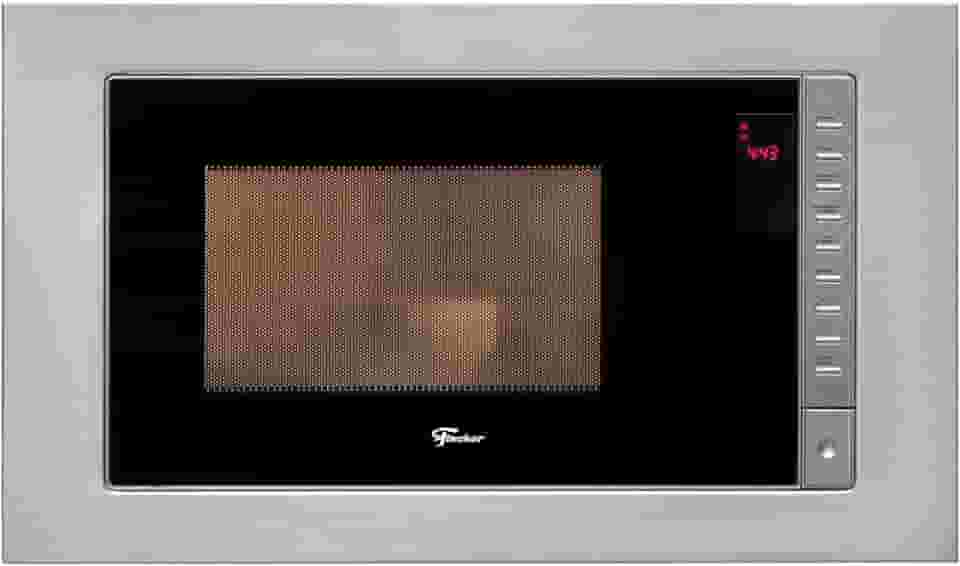 FISCHER FORNO MICRO-ONDAS EMBUTIR 25L FIT LINE MOLDURA INOX 220V 34900-98440