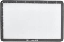 KitchenAid Tapete de silicone para assar, 23 x 35 cm, cinza