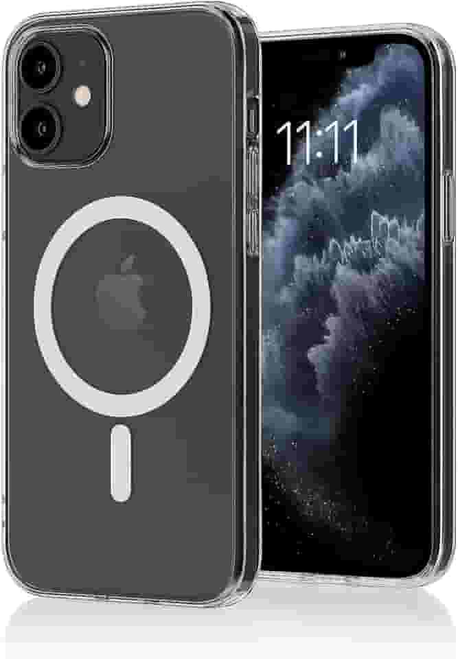 Capa Capinha Case para (iPhone 11) Magnética Carregamento por Indução Transparente Premium Anti Impacto, Anti Amarelamento, Proteção de Câmera (iPhone 11)