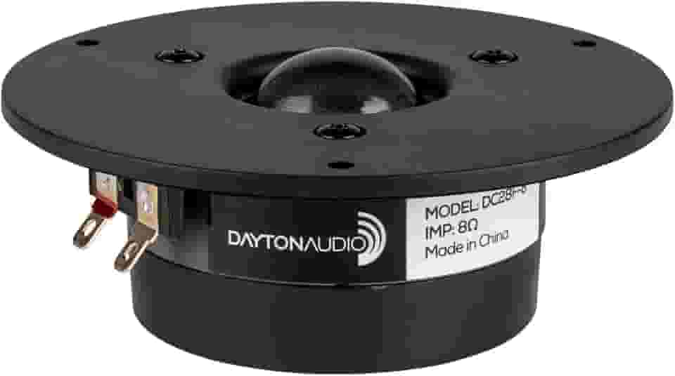 Dayton Audio _ Tweeter de cúpula macia DC28F-8 Classic Series 28 mm 8ƒ