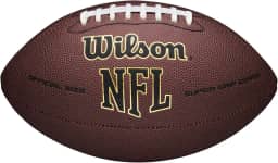 WILSON Bolas de futebol NFL Super Grip Composite
