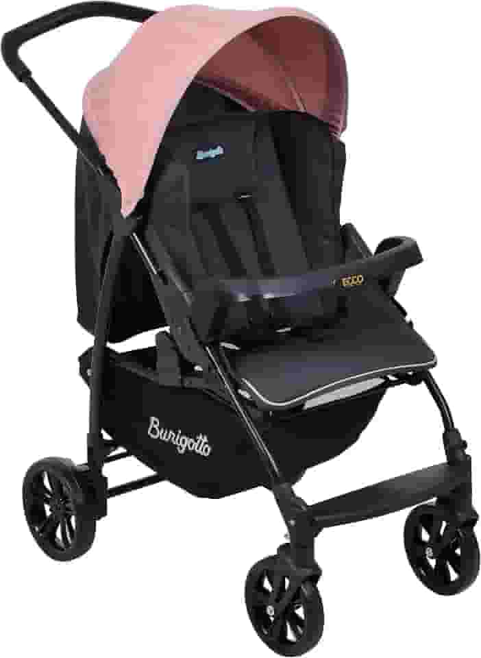 Burigotto Carrinho de Bebê Ecco, Até 15 kg, Rosa