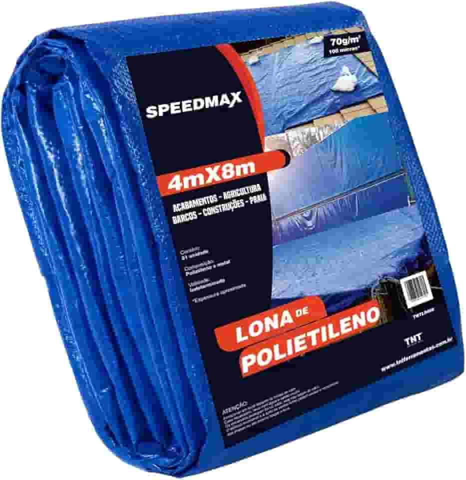 Lonas de Polietileno Speedmax Azul | Escolha o Tamanho (4x8)