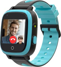 Toloso Relógio infantil com rastreador GPS azul