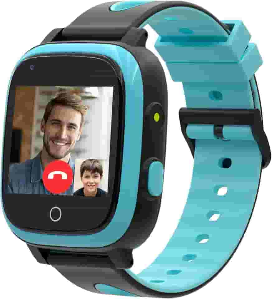 Toloso Relógio infantil com rastreador GPS azul