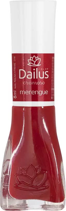 Dailus Esmalte Cremoso 216 Merengue Vermelho