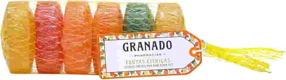Granado Kit Sabonetes Barra Frutas Cítricas, 90g, 6 Unidades