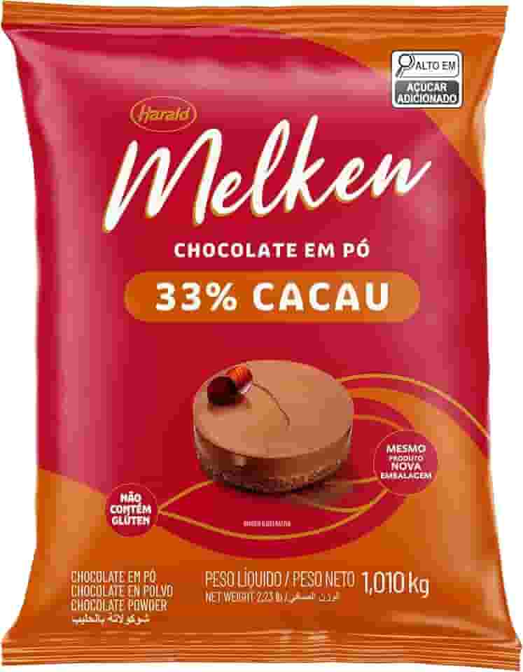Chocolate Em Pó 33% 1,01Kg Melken Harald