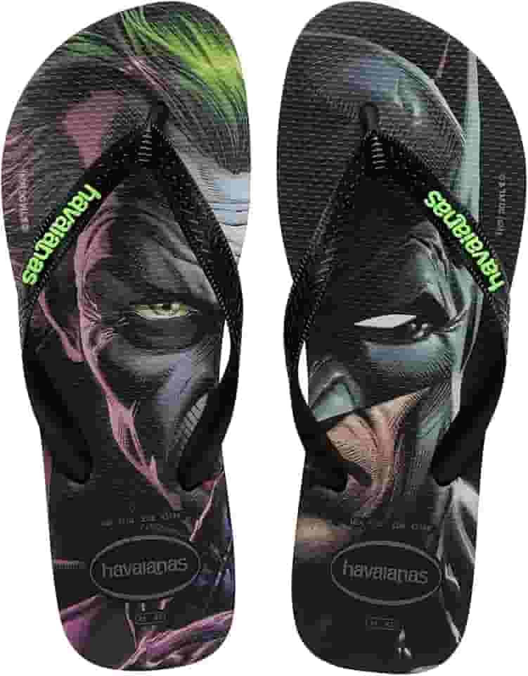 Chinelo Havaianas Masculino Batman Top Heróis DC