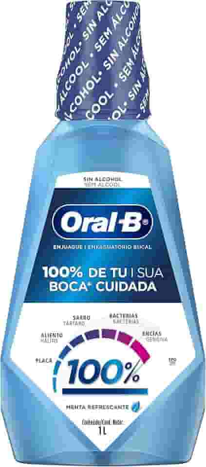 Enxaguante Bucal Oral-B 100% De Sua Boca Cuidada 1L