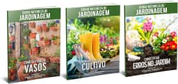 Curso Natureza de Jardinagem (Completo - 3 livros)