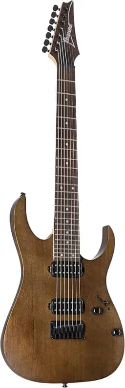 Guitarra Ibanez 7 Cordas Rg7421 WALNUT FLAT WNF