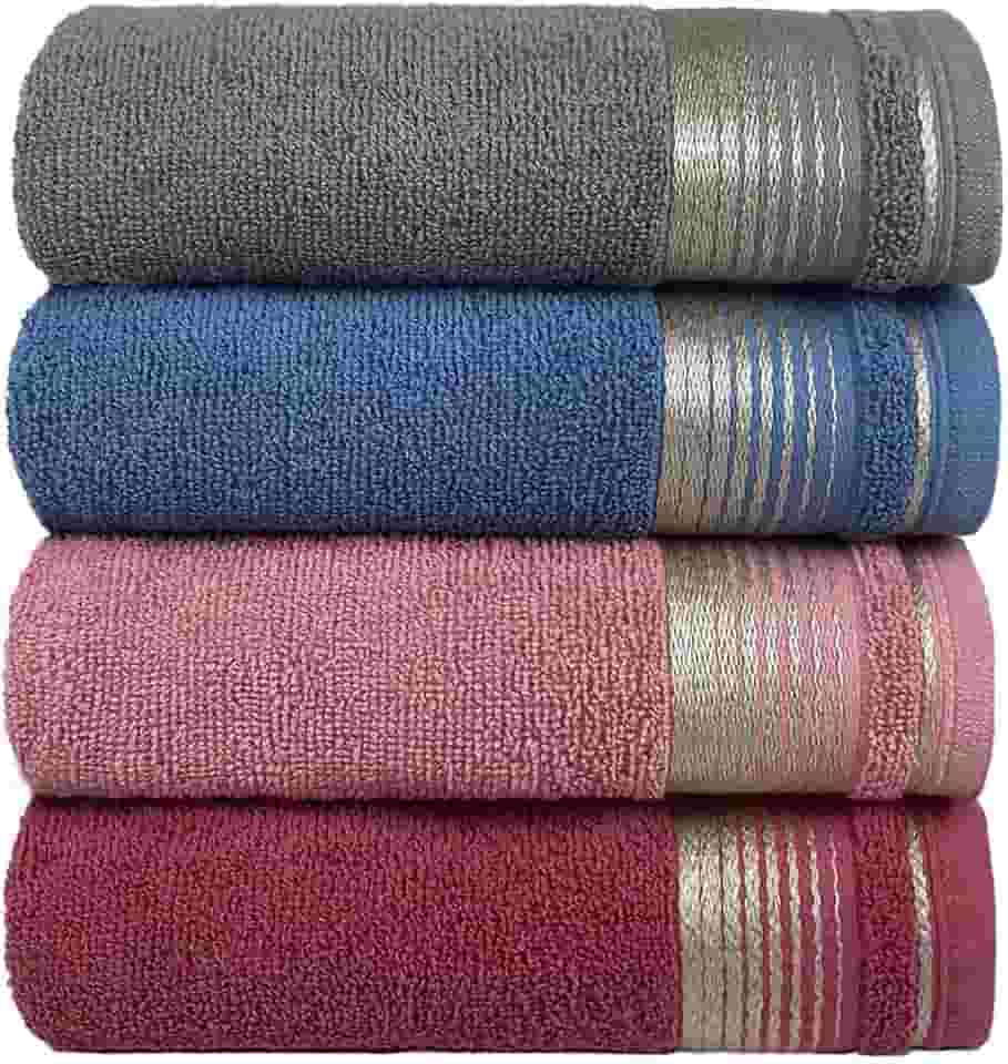 Kit 4 Toalhas de Banho Banhão Gigante Berlim 75x150cm - (KIT 1)