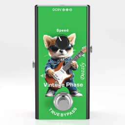 Dozzly Pedal De Guitarra Phaser Vintage Phase Electric Effects Dc 9V True Bypass