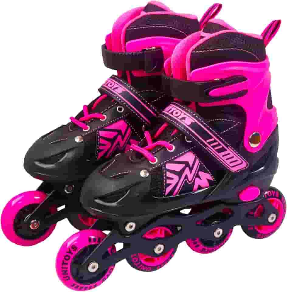 Patins Radical Inline Rosa Tamanho 38-41 (G)