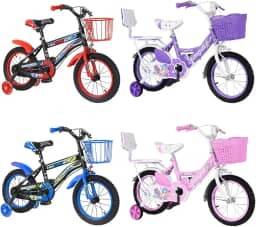 Bicicleta Infantil Aro 14 Quadro Adesivado Rodas De Descanso