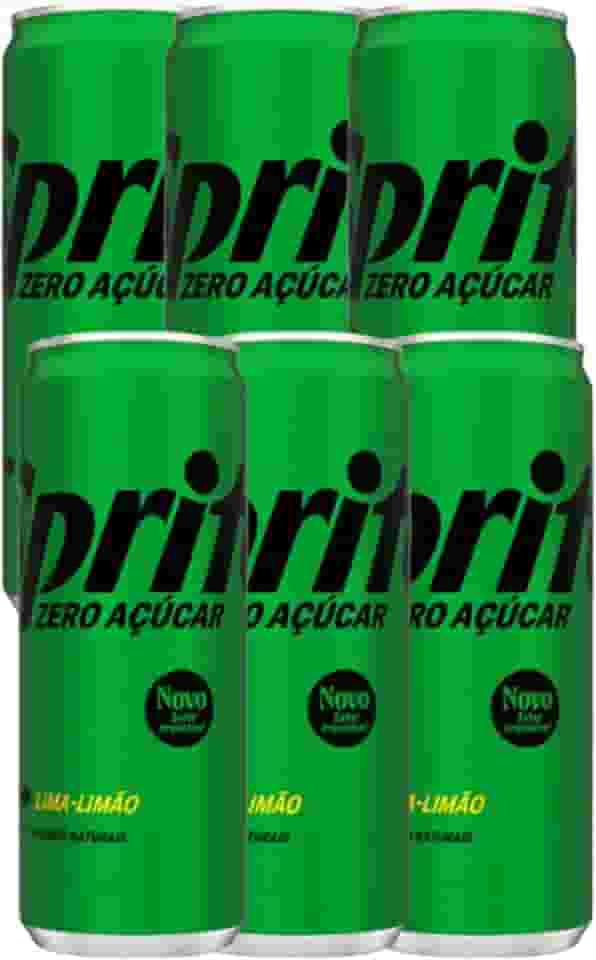 Sprite Zero Açúcar Lata 310ml - Pack com 6 Unidades