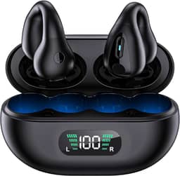 Fone De Ouvido Bluetooth Condução Óssea À Prova D'água Para Esportivo Academia Aptidão de Condução óssea Adequada Para Corrida