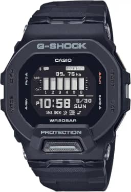 Relógio Casio G-Shock G-Squad Sports GBD-200-1DR Contador de Passos Bluetooth