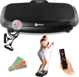 Máquina de Exercício de Vibração 3D Turbo da LifePro – Oscilação de Motor Dupla, Pulsação + Plataforma de Vibração de Movimento 3D | Máquina de Vibração de Corpo Inteiro para Casa Fitness e Perda de Peso.