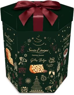Panettone Gourmet Gotas de Chocolate Belga 1kg - Santa Edwiges