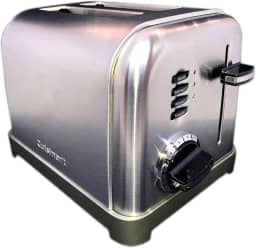 Torradeira Cuisinart Classic CPT-160BR 6 Níveis de Tostagem 1000W 110V Inox
