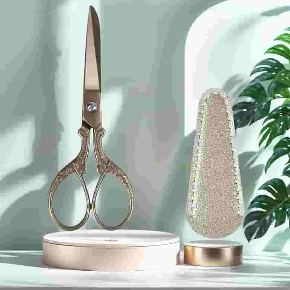 Tesoura de artesanato de 12 cm pequena tesoura de tecido para bordado, costura, artesanato, escritório, bordado, rosca, ponto cruz