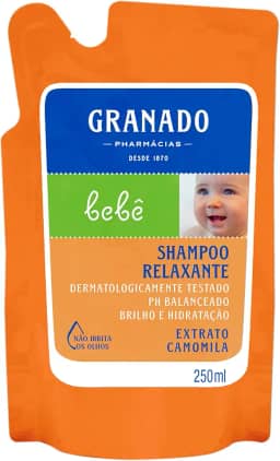 Granado Refil Shampoo Bebê, Camomila, 250ml