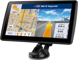 Navegador GPS de 17,8 cm para carro, caminhão, RV, GPS de mapa mais recente de 2025 para carro com atualizações vitalícias gratuitas