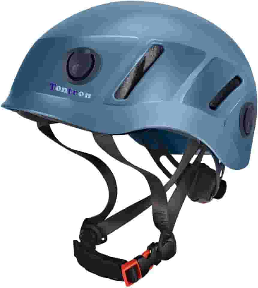 Capacete de trabalho para escalada Tontron adulto, Azul, Large