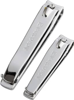 Marco Boni Kit De Cortadores Para Unhas Grande E Pequeno 1868 Aço Carbono 2 Itens