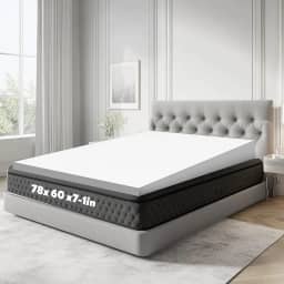 Cinnvoice Cunha de colchão, cunha inclinada Queen de 17 cm para refluxo ácido, dor no pescoço e nas costas, ronco, elevador ajustável, suporte sob o colchão para quarto