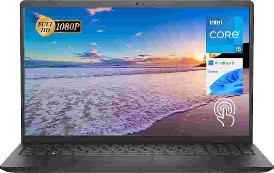 Notebook Dell Inspiron 15 3511, tela sensível ao toque FHD de 15,6 polegadas, Intel Core i5-1035G1, 12 GB RAM, SSD PCIe NVMe M.2 de 256 GB, leitor de cartão SD, webcam, HDMI, WiFi, Windows 11 Home