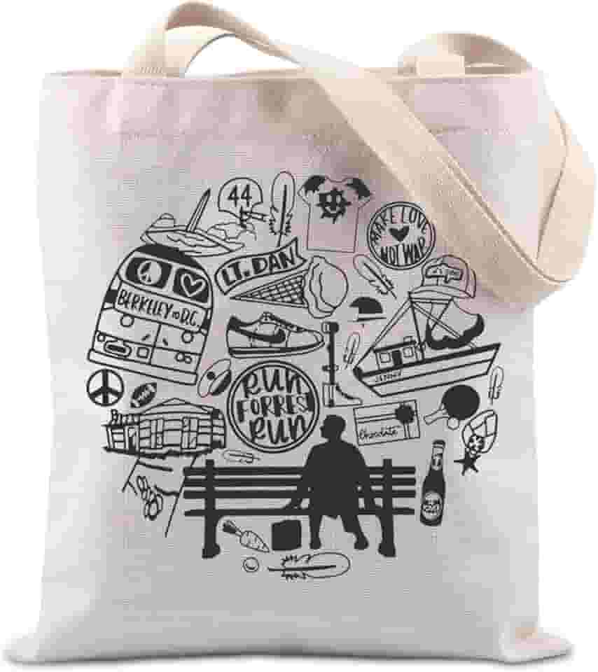 TIIMG Presente inspirado em Gump para amantes de filmes dos anos 90, caixa de presente de chocolates para amantes de filmes para presidente