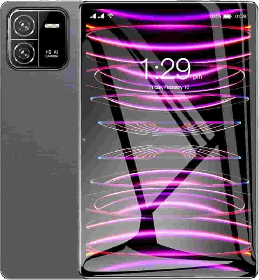 Tablet Android 13 Tablet 10,1 polegadas, 12GB RAM, 512GB ROM, Câmera de 8MP + 16MP, 2.4G / 5G WiFi, 8000mAh, GPS