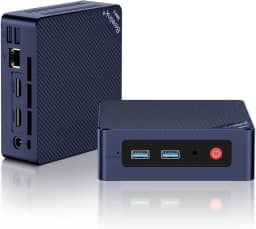 Beelink Mini PC Mini S12 Pro, 12º Intel Alder Lake-N100 (até 3,4GHz, TDP 6W), 16GB DDR4 RAM 500GB PCIEx1 SSD, Mini Computador Suporte 4K@60Hz Dual Display/WiFi 6/BT 5.2/USB 3.2/HTPC/Family-NAS