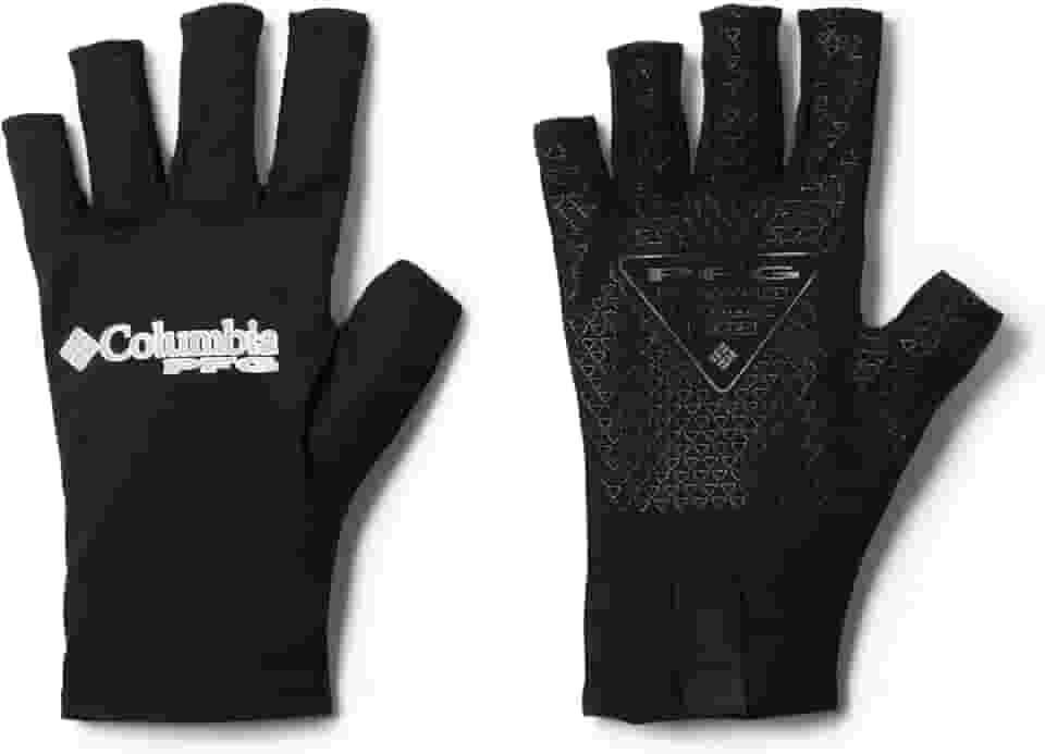 Columbia Luva de pesca unissex para adultos, Preto, Large/X-Large