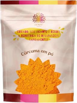 Cúrcuma em Pó Pura | Ca.Nuts | Linha especial (Açafrão da terra) (500g)