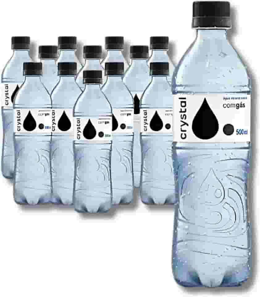 Água com Gás 500ml | Kit com 12 Unidades – Natural, Refrescante e Leve